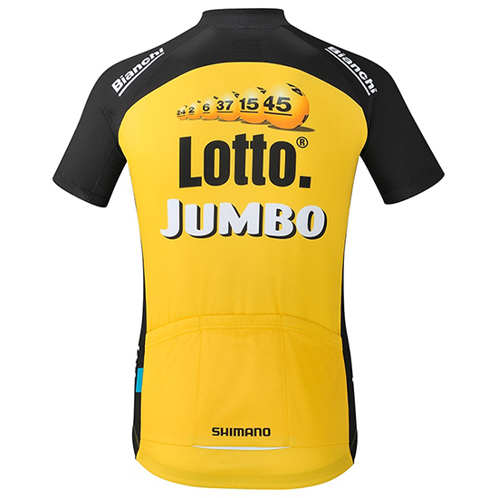 Maglia Lotto Jumbo Manica Corta 2017 giallo